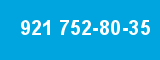 921 752-80-35 921 752-80-35